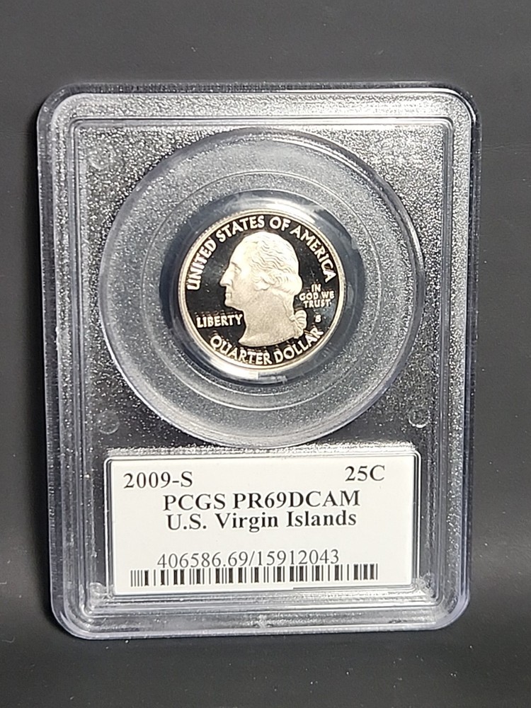 (8) Coin Lot Proof-unc Quarters #551