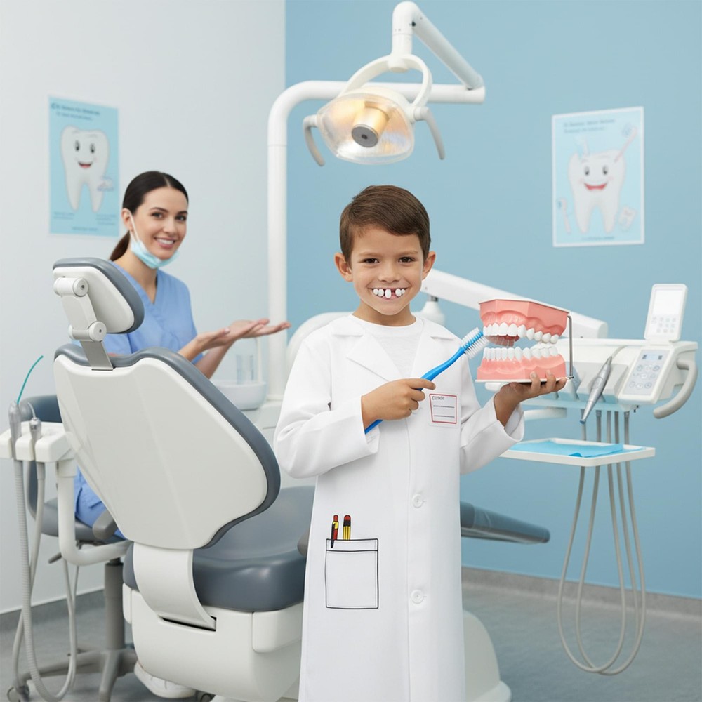 Dentist Kit Costume Accessory Medium