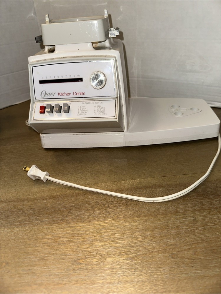 Oster vintage Kitchen Center Designer 10 Speed Motor Working Replacement