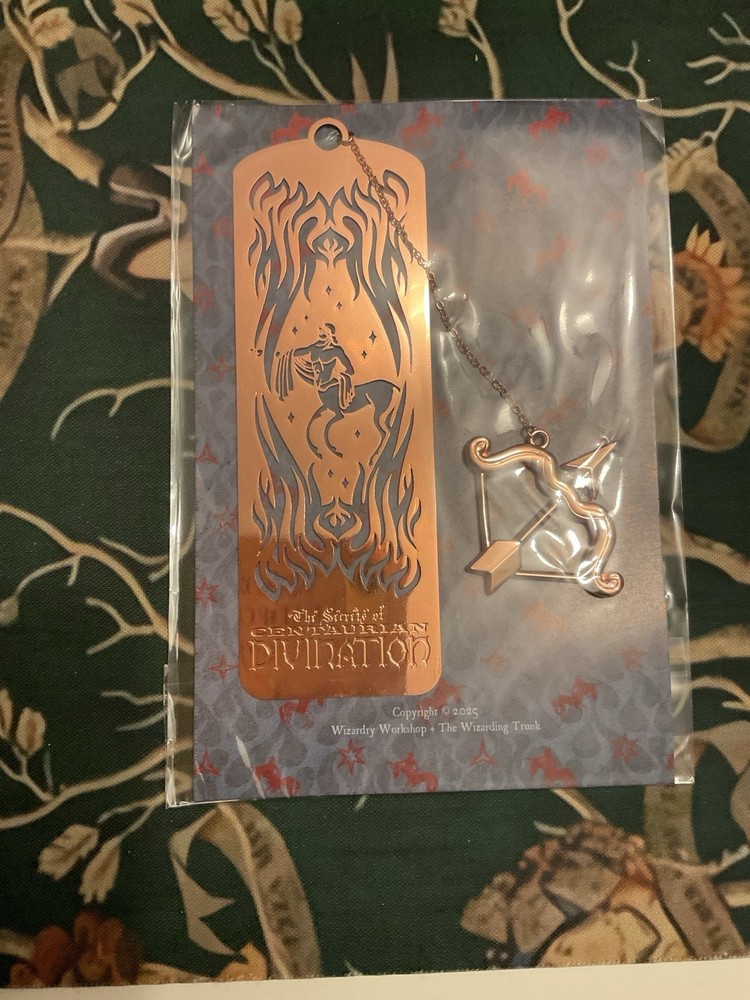 Harry Potter Divination Bookmark Wizarding Trunk New Rare