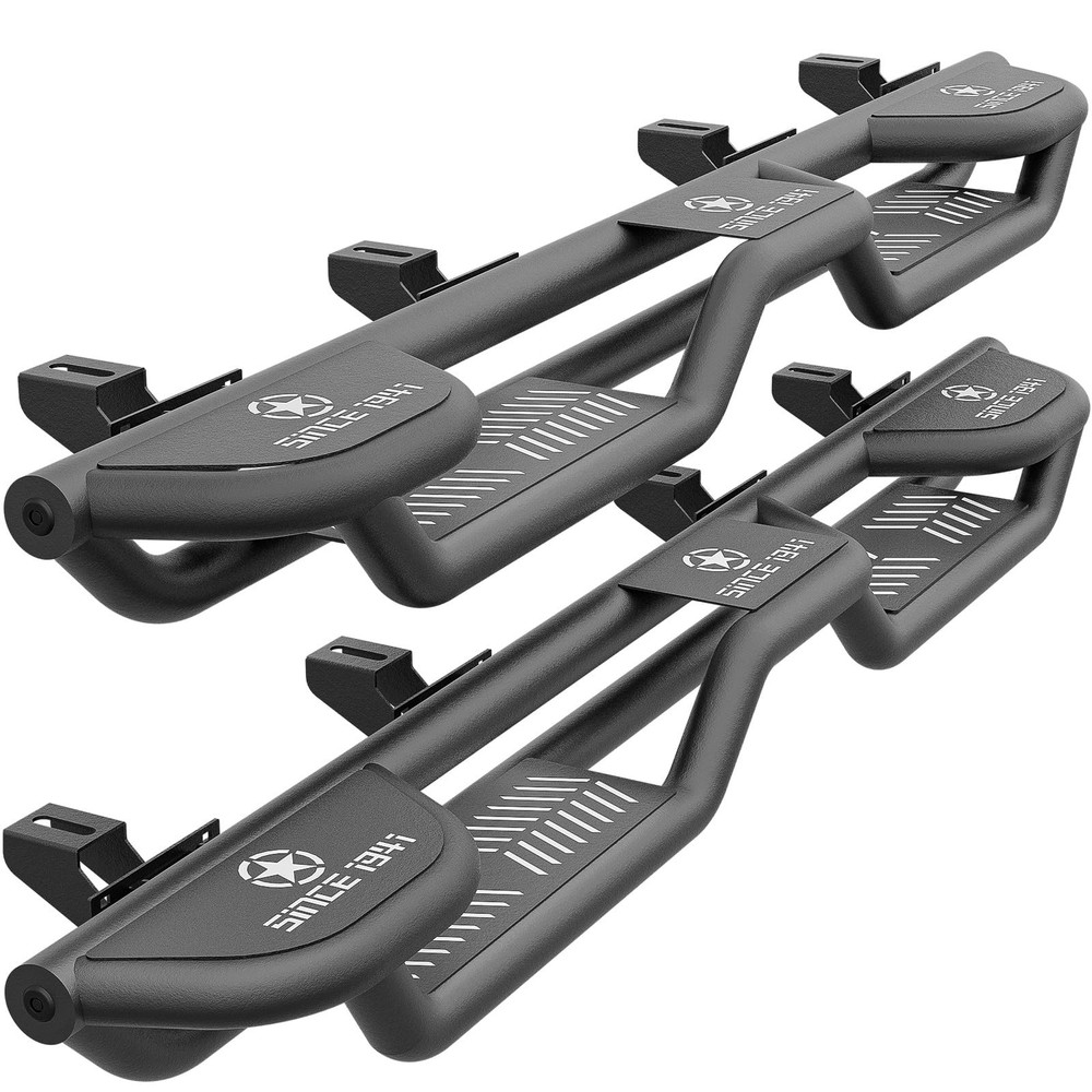 Three Raised Steps Running Boards (Wheel to Wheel Side Steps)