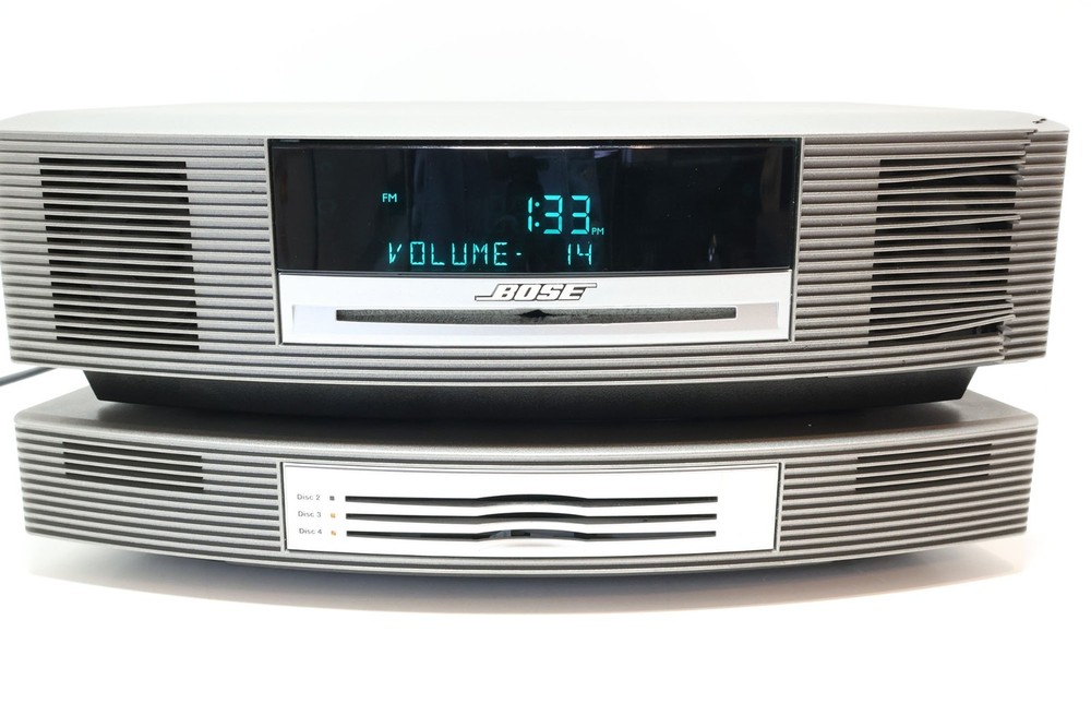 Bose Wave Music System AM FM CD Player AWRCC1 w/ Multi-CD Changer Accessory