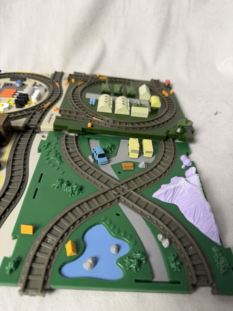 2004 Basic Fun XTS Train System Expandable Pieces Mini Track Expansion Lot of 8