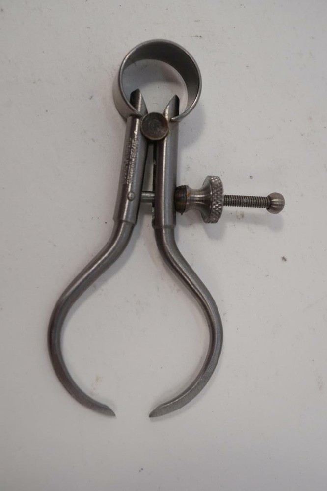 NOS BEAUTIFUL Moore & Wright UK Micro  2" Toolmakers Machined Round Leg Caliper