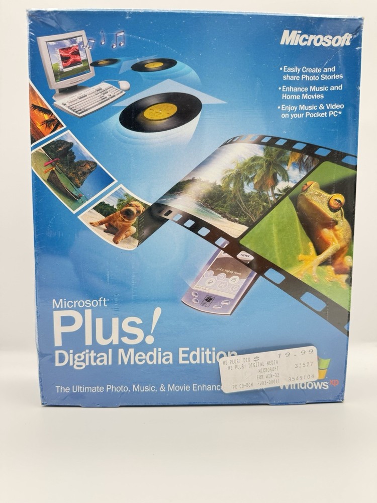 Microsoft Plus! Digital Media Edition_Genuine Product