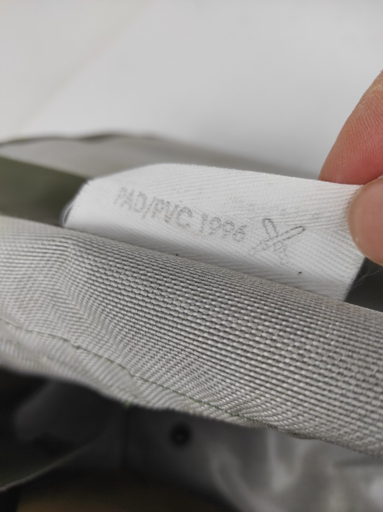 1996 Military Army Czech Waterproof Rubberized M85 Shoulder Bread Bag Original