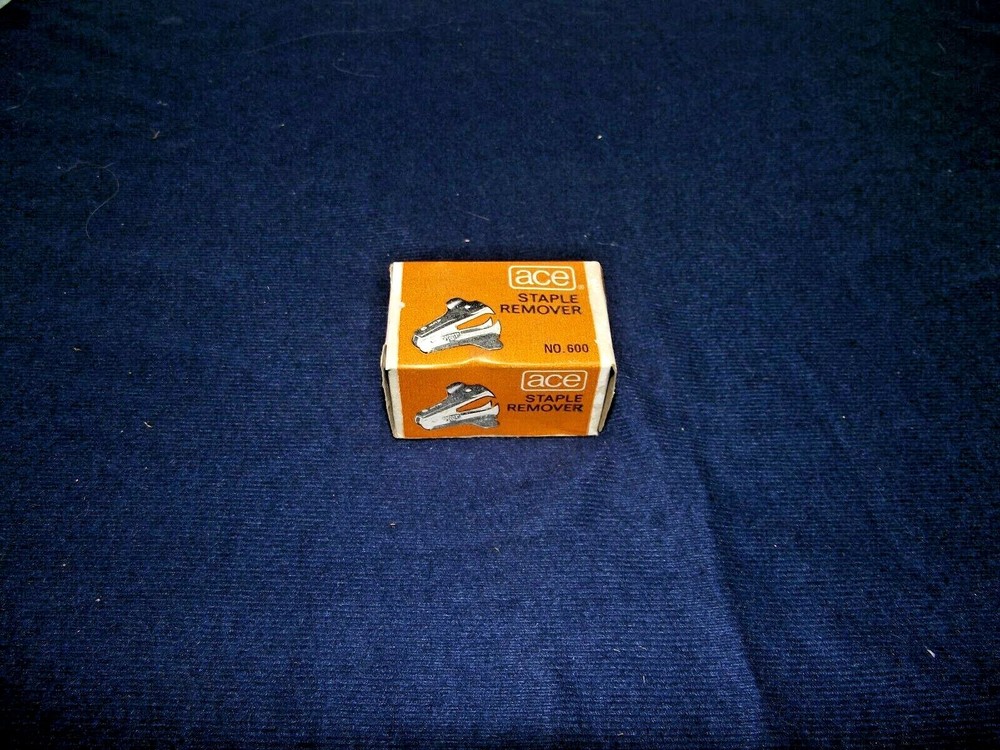 Vintage Ace Staple Remover No.600 original box
