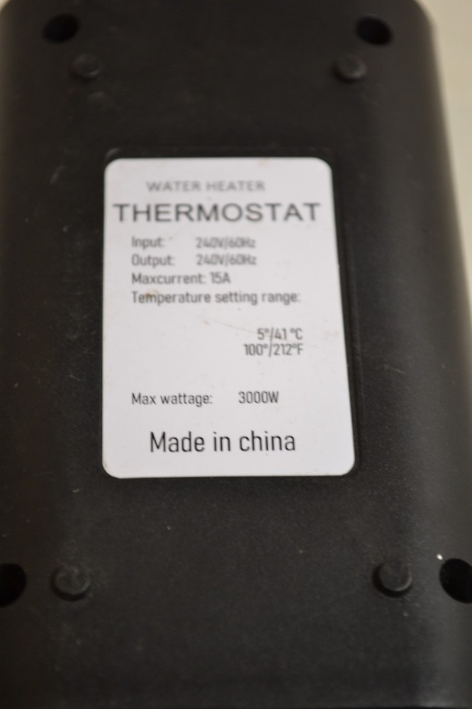 Water Heater Thermostat 3000w