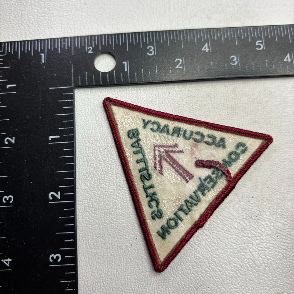 ACCURACY BALLISTICS CONSERVATION Patch 59ST