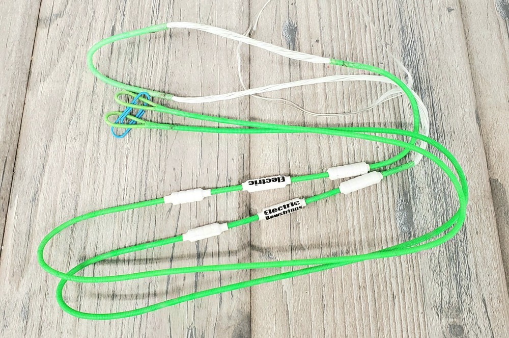 Electric Bowstrings: High Voltage custom compound bow string/cable sets