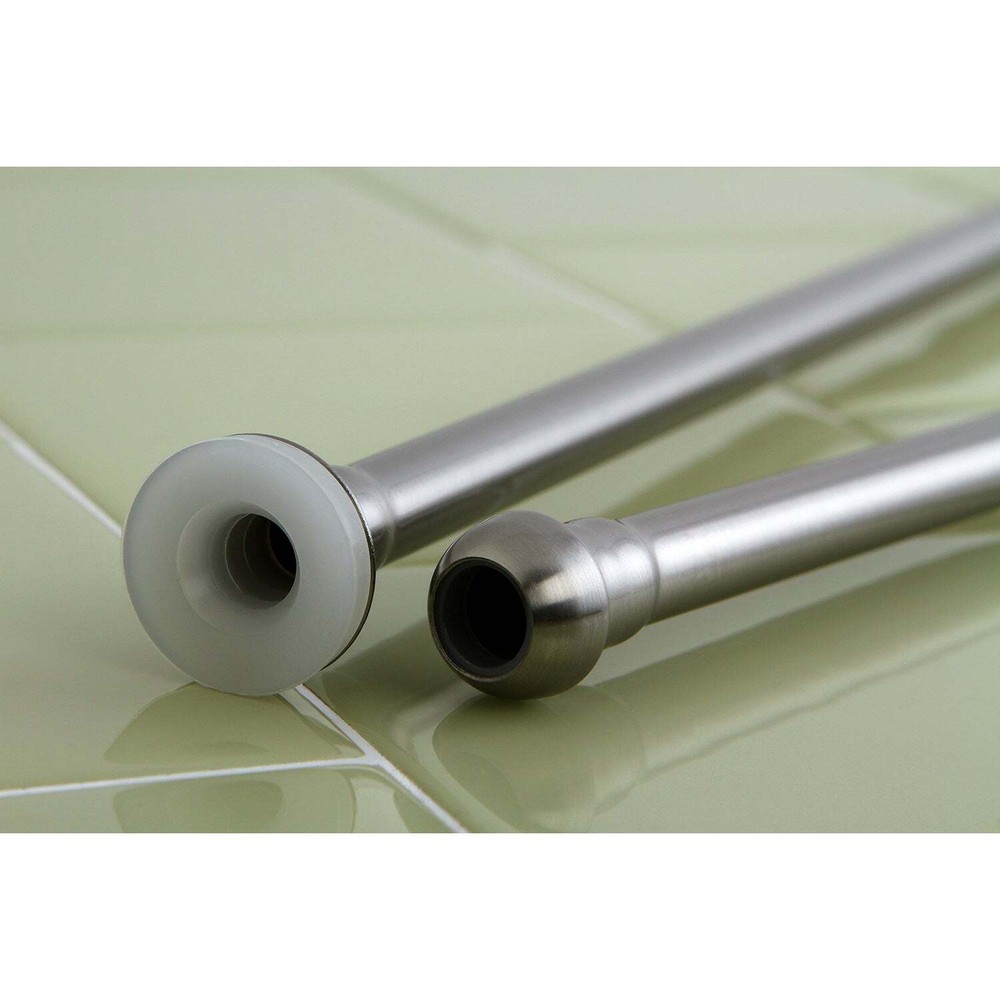 Kingston Brass Complement 20-Inch X 3/8-Inch Diameter Flat Closet Supply