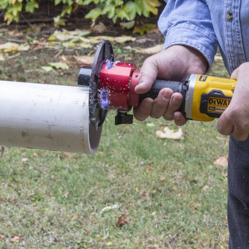 Reed Tool Bevel Boss Cordless Pipe Beveler Complete Kit