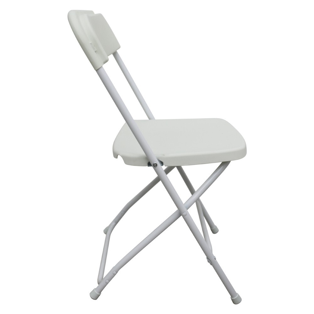 5pcs/set Commercial Folding Stackable Chairs Portable Plastic Chair Rubber Feet