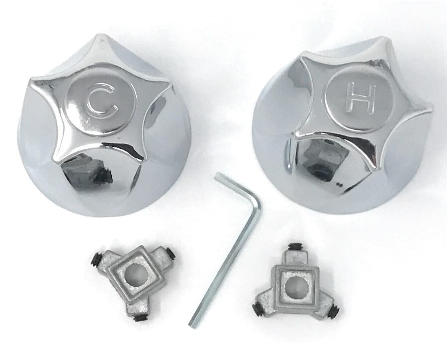 Universal Handles with 2" Large Cavity Shower Replacement Handle Kit