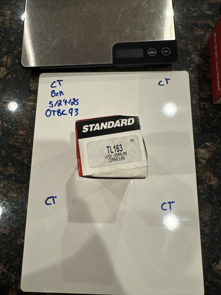 Tailgate Lock Cylinder Standard TL-163