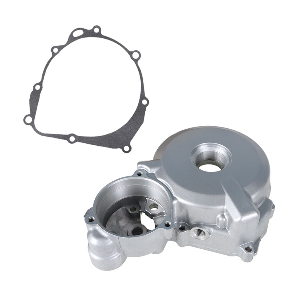 Left Side Engine Stator Magneto Cover Case & Gask For Suzuki DRZ400 E S SM