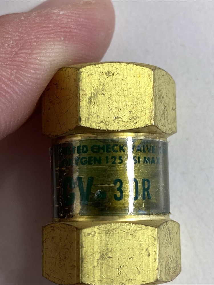 Western Enterprises CV-30R Regulator Bushing Check Valve