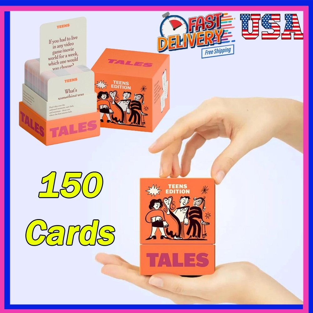 Conversation Starter Cards – Teens Edition – 150 Cards