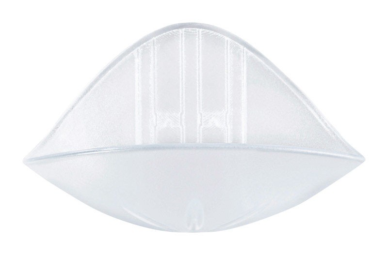 Command BATH14-ES Damage-Free Hanging Soap Dish Clear Plastic