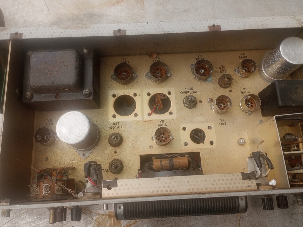 Vintage Phase Angle Voltmeter