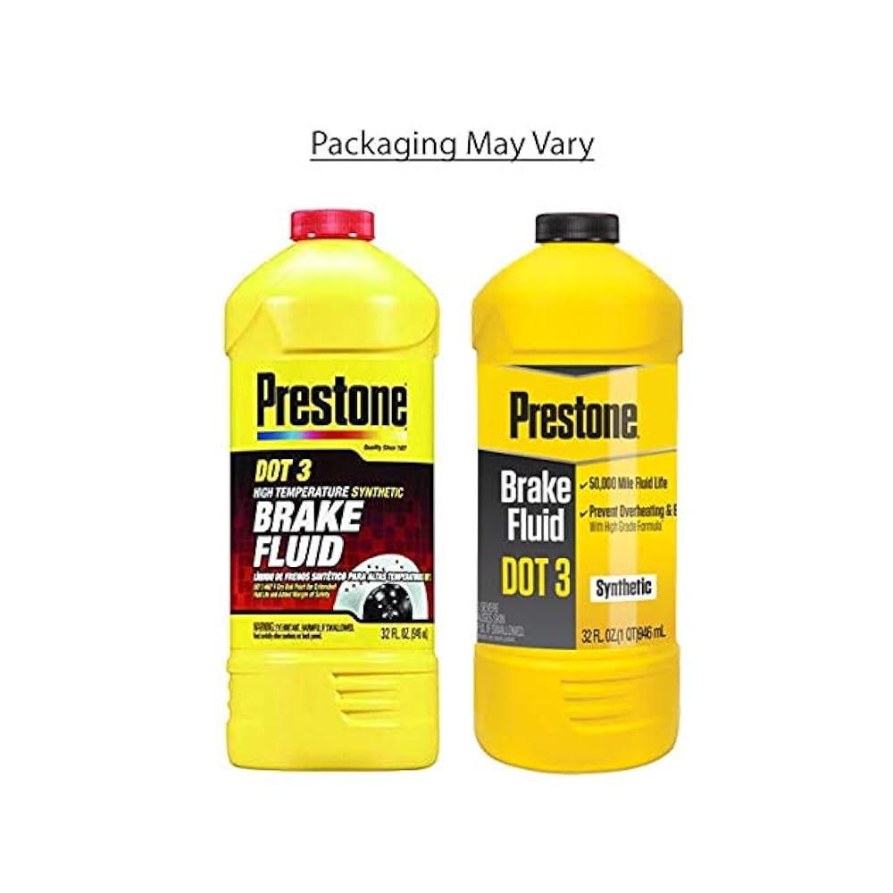 Brake Fluid DOT 3 Synthetic - 32 oz