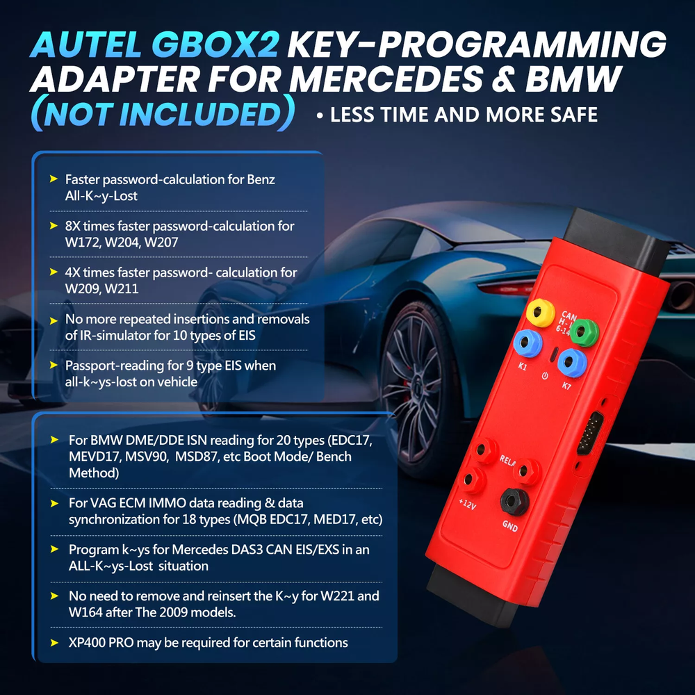 Autel MaxiIM IM508S XP400 PRO IMMO K~ey Programming Tool Auto Diagnostic Scanner