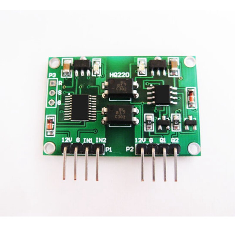 2-way Voltage Signal Isolation Module 0-5V Linear Conversion Transmitter