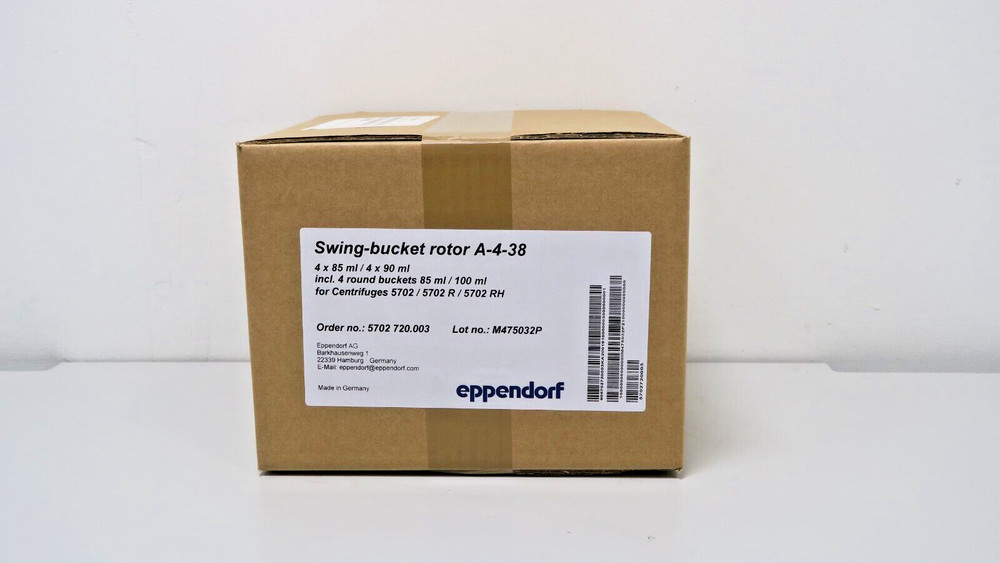 New Eppendorf A-4-38 rotor with round buckets