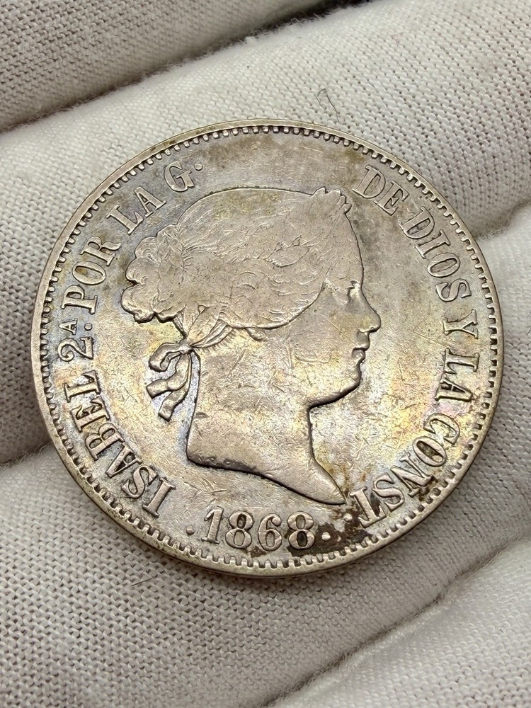1868 Spain 1 Escudo