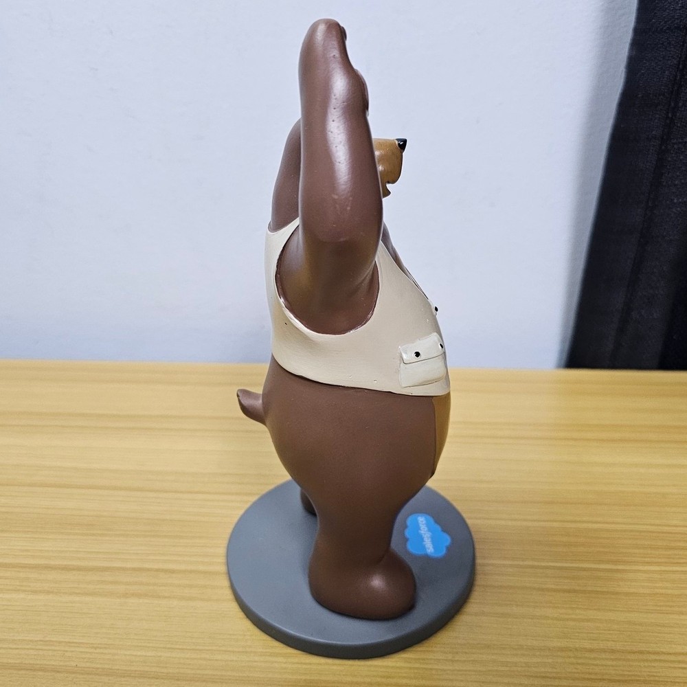 Salesforce Codey the Bear Figure Statue Promo