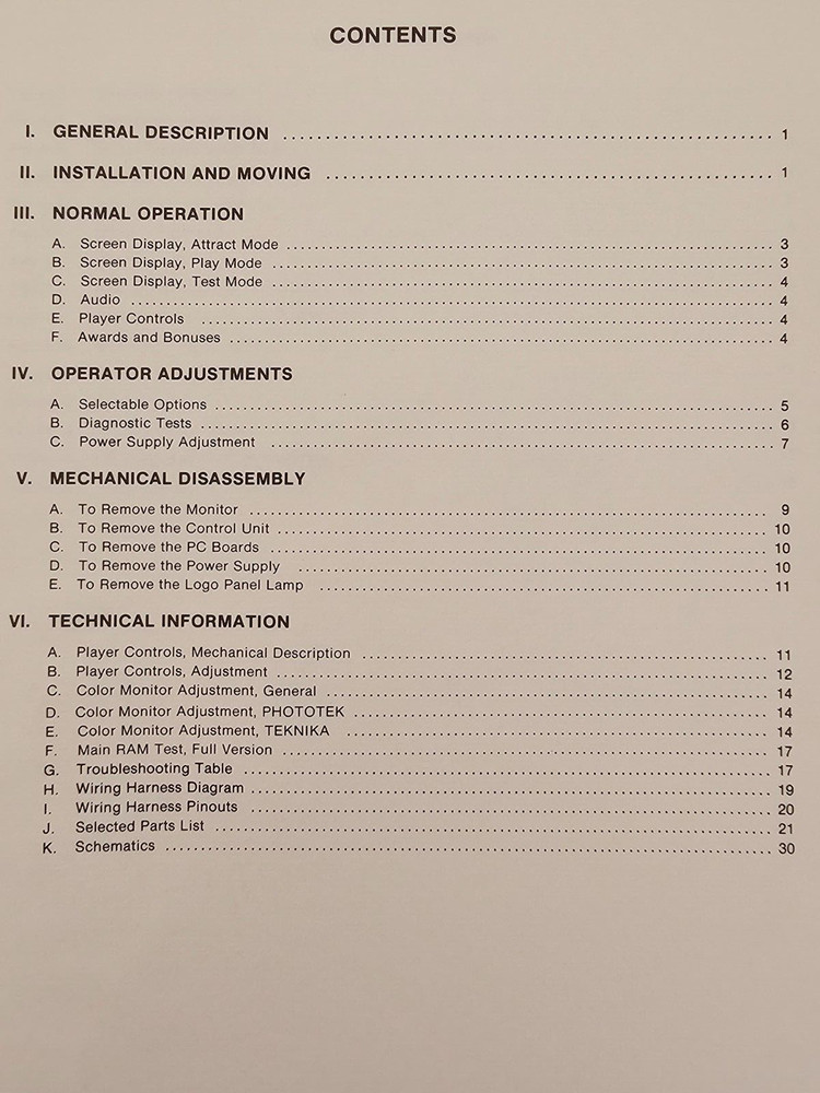 ORIGINAL EXIDY STAR FIRE VIDEO GAME OPERATOR'S MANUAL WITH SCHEMATICS
