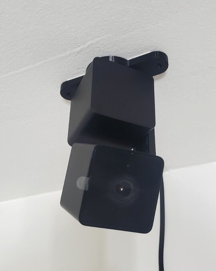 WYZE CAM PAN V3 Black Hanger Ceiling Mount Bracket Security Camera 2 Pack