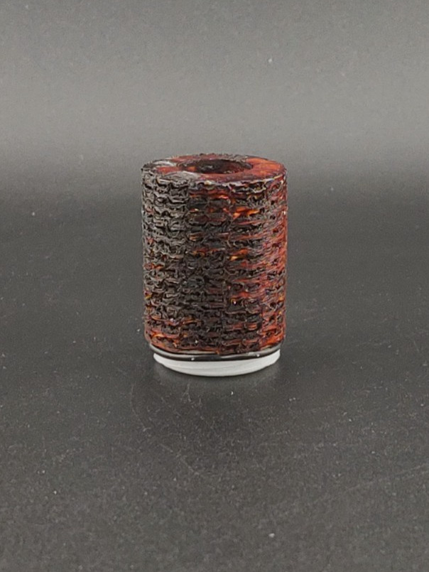 Dark Brown Corn Cob Falcon Pipe Bowl
