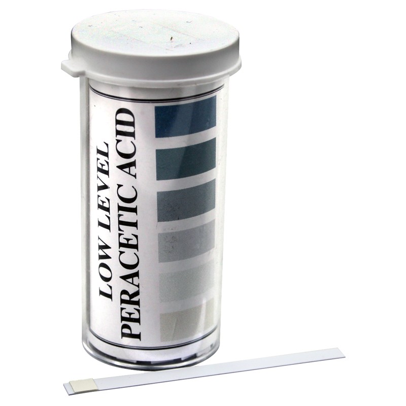 Precision Labs PAA501V100 DFS Peracetic Acid Test Strips