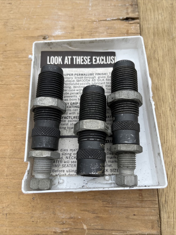 VINTAGE EAGLE 45/70 RELOADING DIE SET OF THREE.