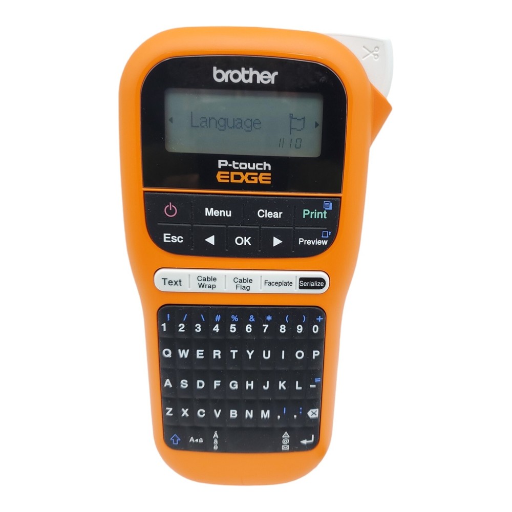 Brother PT-E110 Label Maker P-Touch PTE110 ** Includes: Carrying Case **