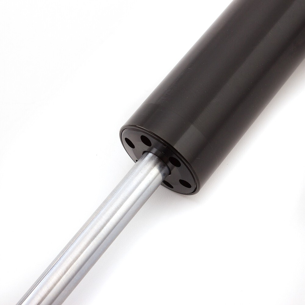 CNC Steering Damper Linear Stabilizer Reversed Safety Control Shock black+silver
