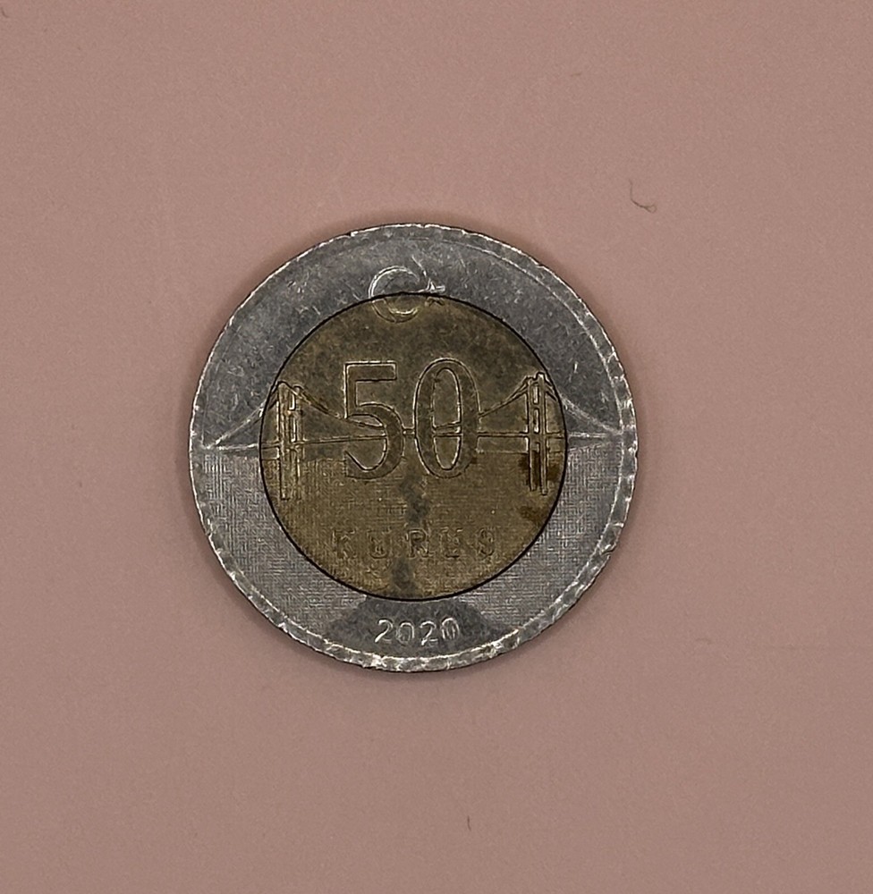 2020 Turkey 50 Kurus
