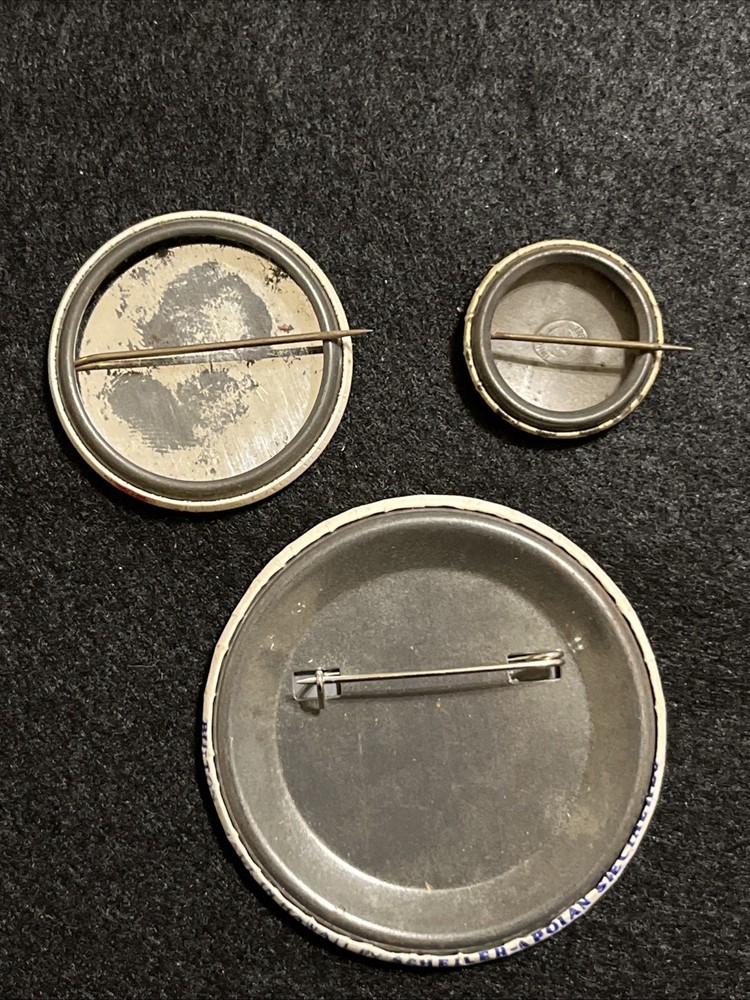 3 Vintage Nursing Buttons From Hawaii