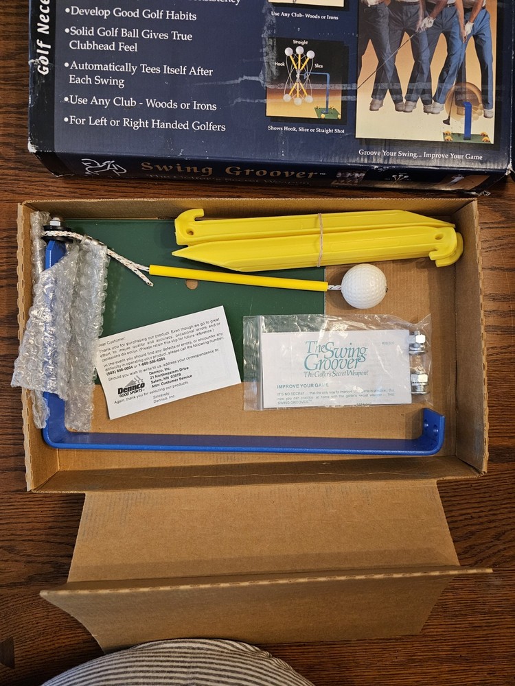 NIB Golf Necessities Swing Groover Golf Swing Practice Device