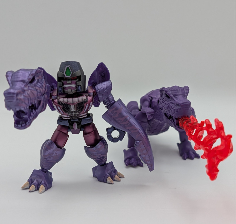 COMBO Blokees Transformers Defender 6 SGT Beast Wars Megatron & Dino Mode 2-Pack