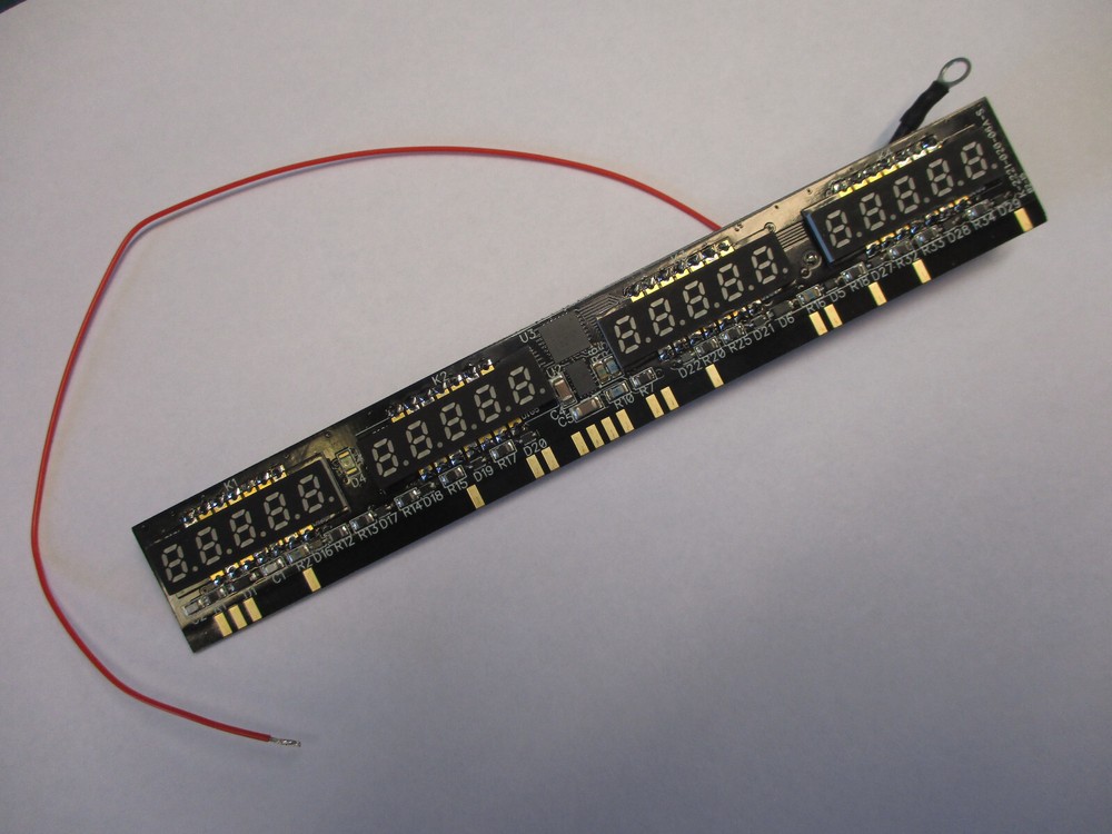 LED display replacement for King KX155 KX165 radios (DIY) & Power Cable Harness
