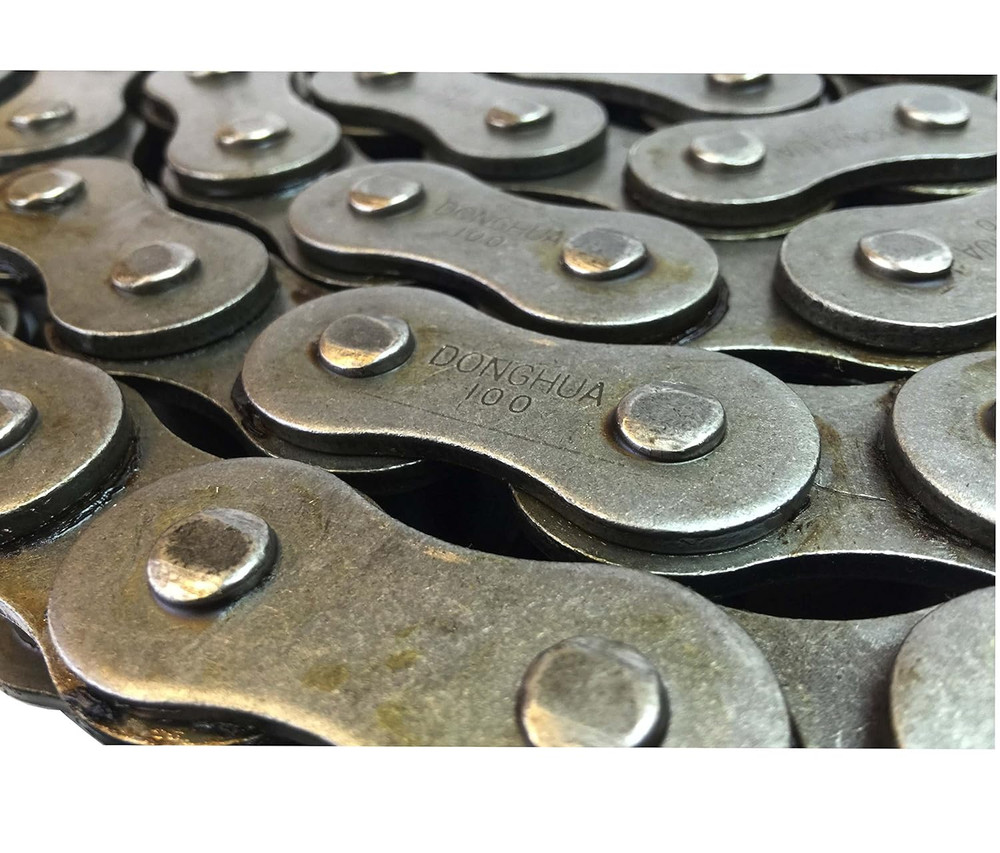 100 Roller Chain 10 Feet with 1 Connecting Link