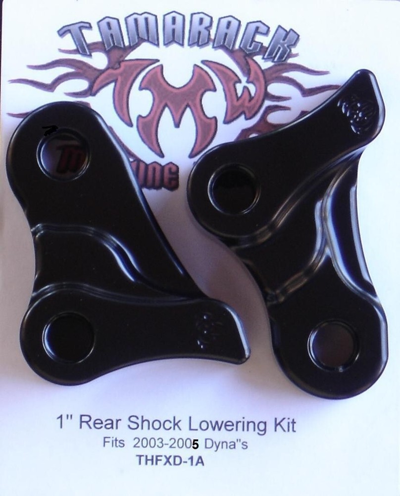 HARLEY DAVIDSON DYNA's 1"LOWERING KIT 2003-2005 U.S.A made