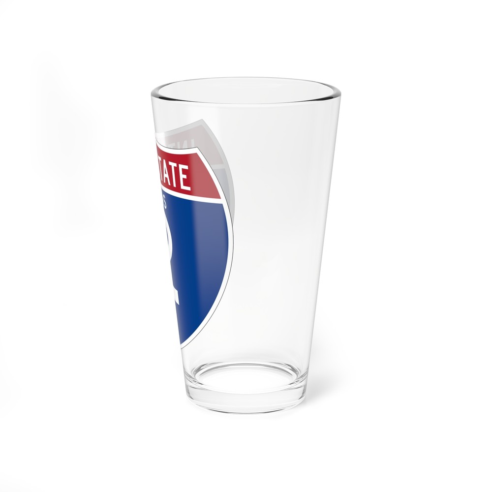 Interstate 2 (U.S. Highways) Pint Glass 16oz