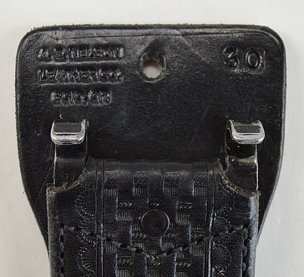Used A.E. Nelson 224 Sam Browne Duty Belt 30" (172)