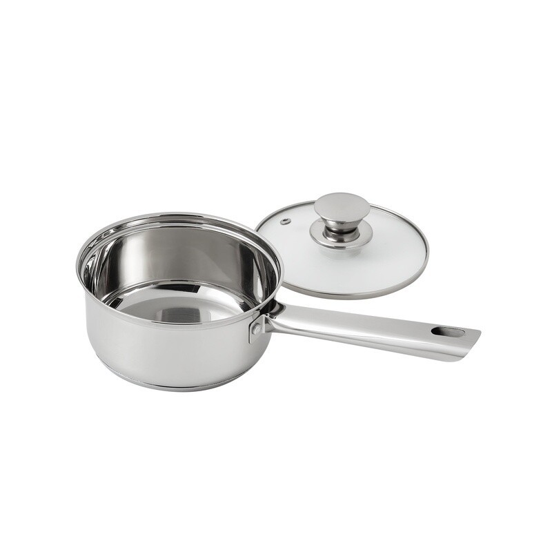 Stainless Steel 10Pc Cookware Set Induction Safe Essential Kitchen Cookware Set
