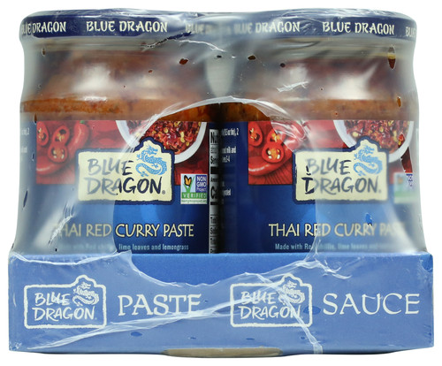 BLUE DRAGON CURRY RED PASTE 9.9 OZ PACK OF 3