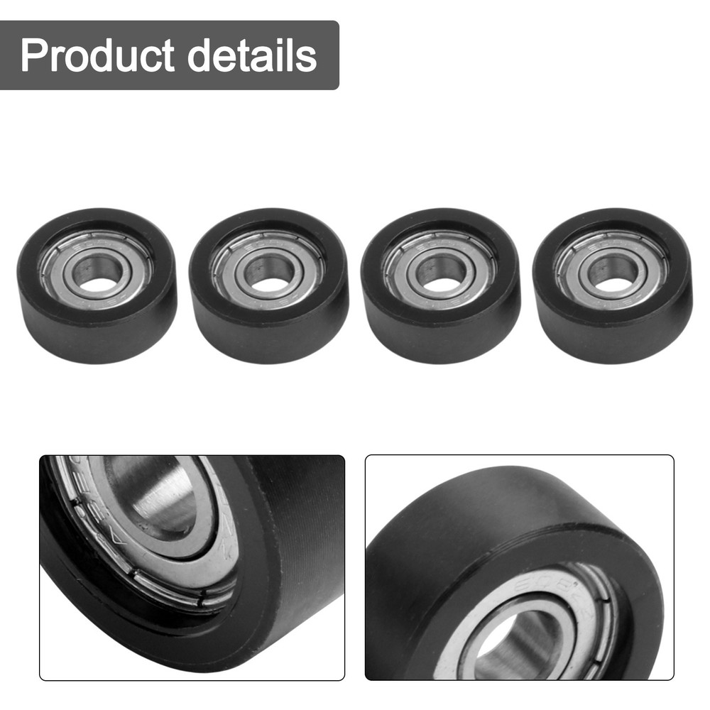 Smooth Rolling Replacement Wheels For Rowing Machines High Load Capacity