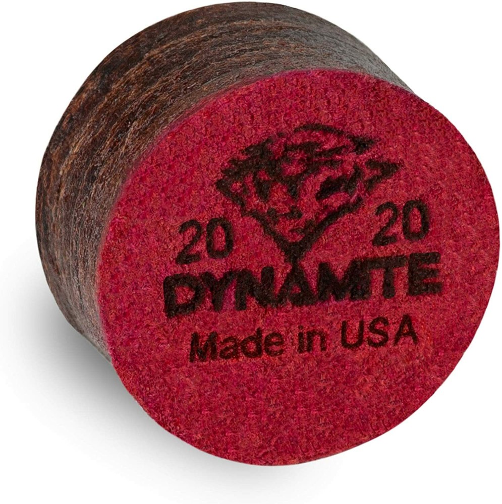 Tiger Dynamite Laminated Billiard Pool CUE TIP 1 piece - 14mm